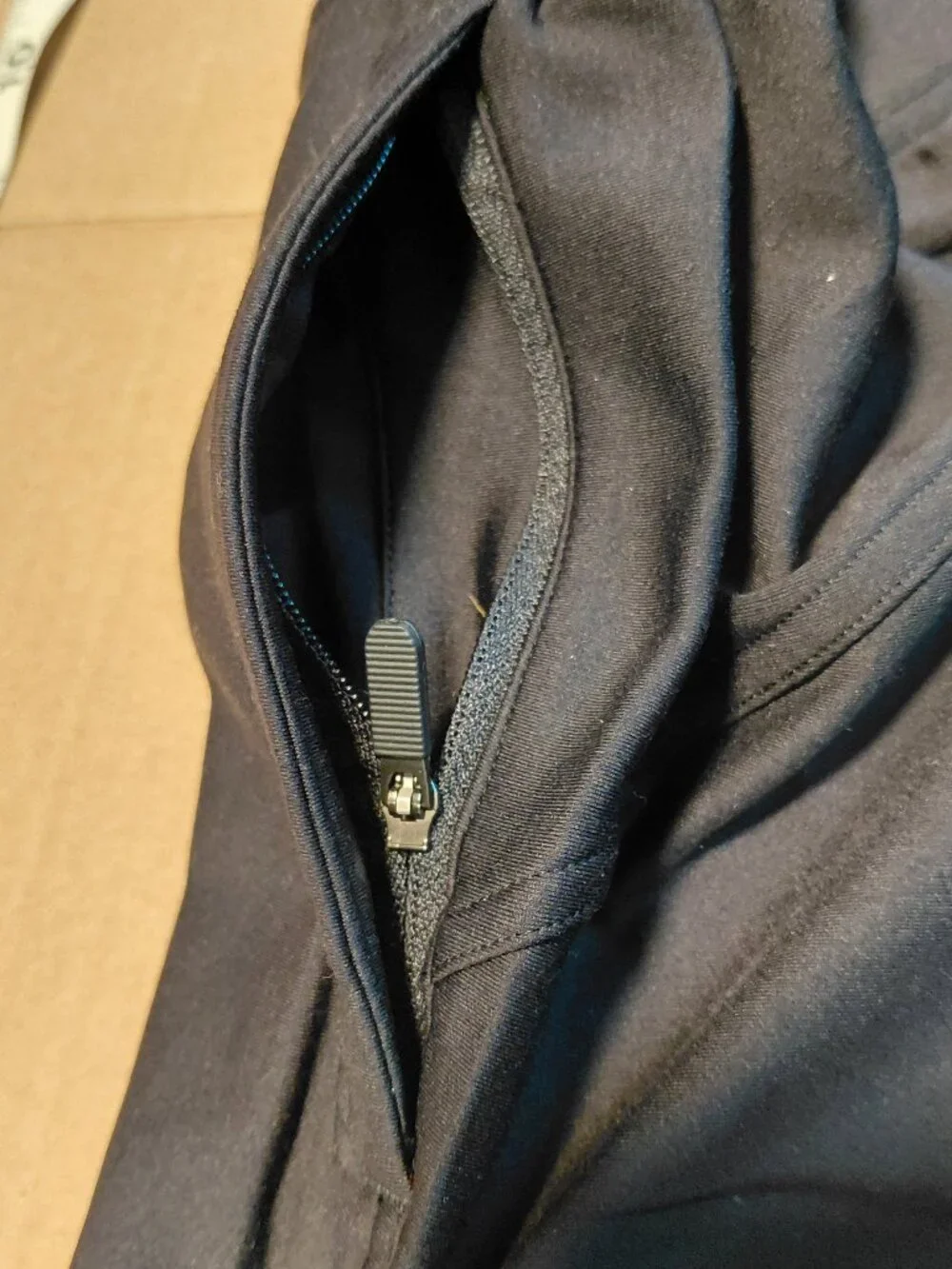 Lululemon Pants Womens 8 Black Jogger Woven Zip Ankle Pockets Athletic Running